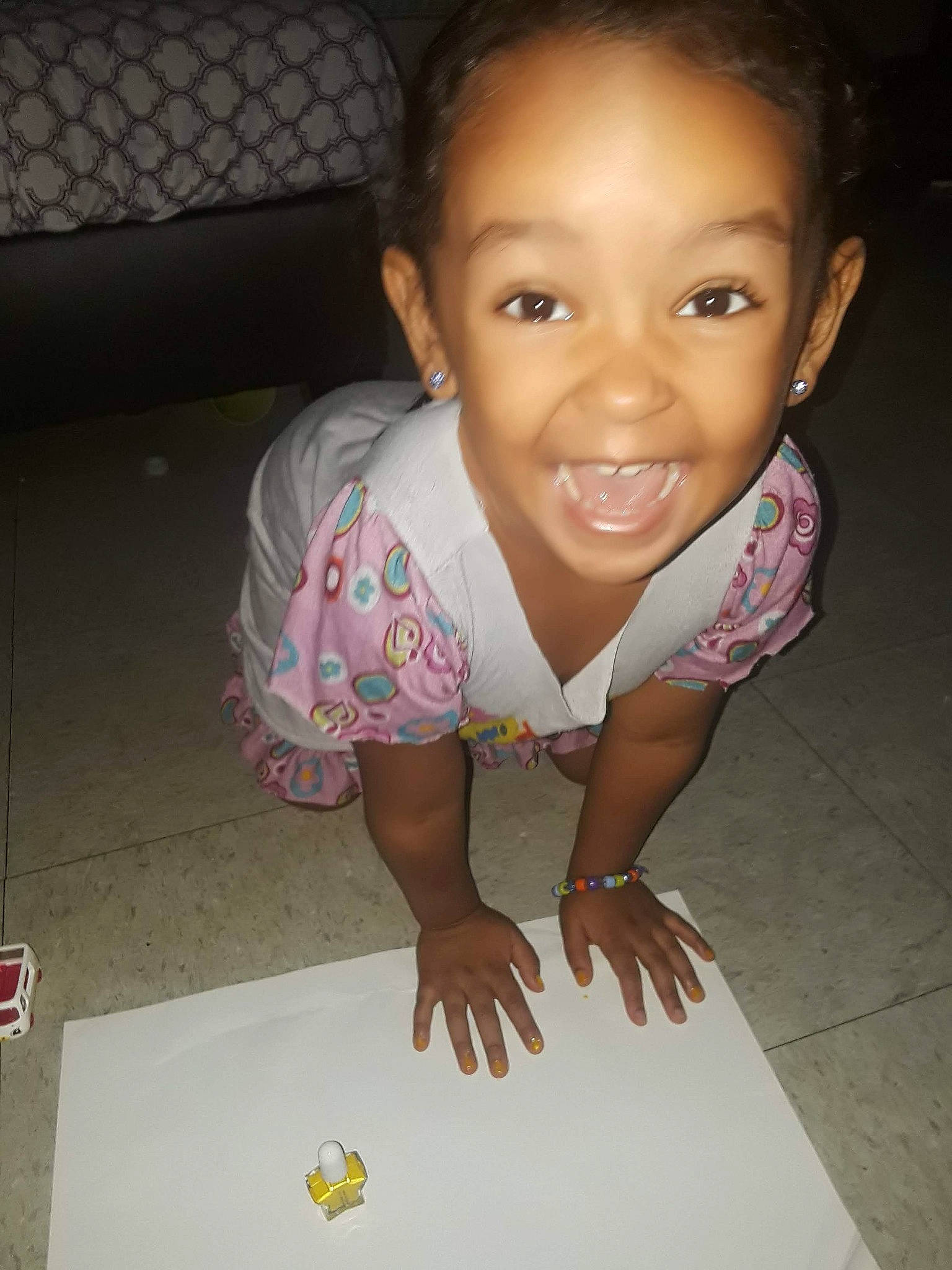 Amya is registered to the contest to win money with this photo: adaptation, baby, cheek, child, face, fun, happy, head, joy, lip, person, skin, smile, toddler