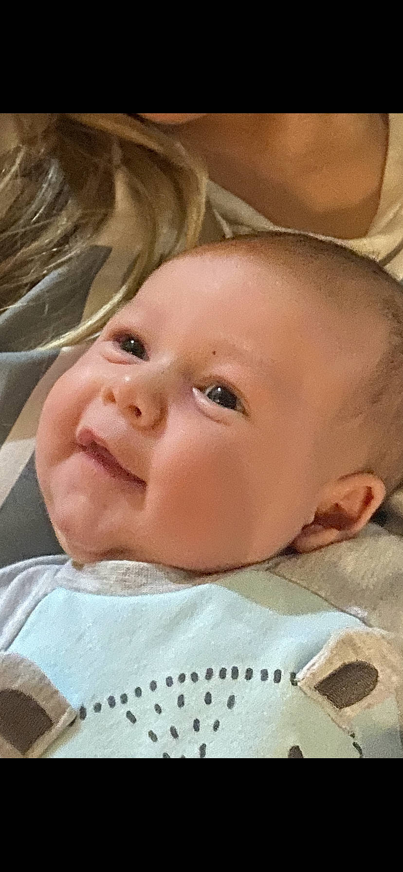 Everett joined the competition — help win amazing prizes! baby, baby_toddler_clothing, cheek, child, chin, comfort, eye, eyebrow, eyelash, forehead, happy, head, iris, lip, mouth, nose, person, skin, smile, textile