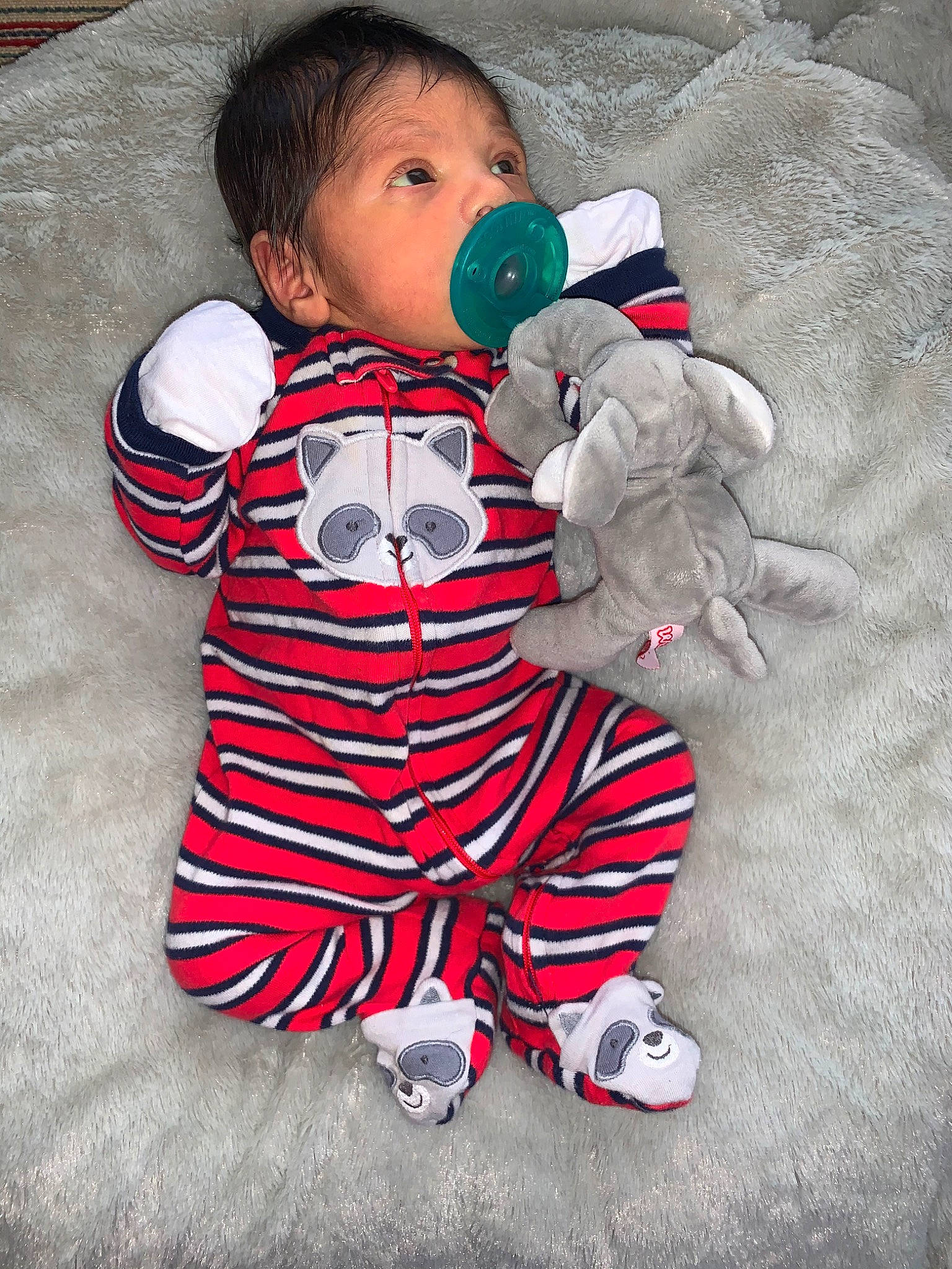 Benji joined the competition — help win amazing prizes! baby, baby_toddler_clothing, child, christmas, nose, person, play, toddler