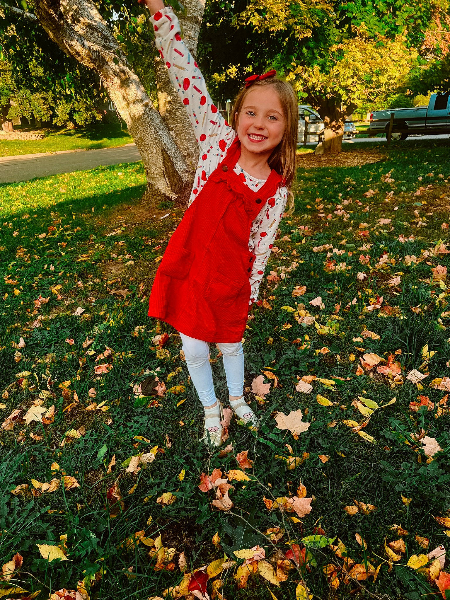 Stella joined the competition — help win amazing prizes! botany, deciduous, flowering_plant, garden, grass, groundcover, happy, joy, leaf, leisure, natural_landscape, people_in_nature, person, petal, plant, smile, spring, tints_and_shades, toddler, tree