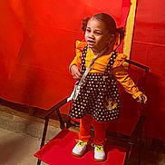 Jayoir joined the competition — help win amazing prizes! accessories, bag, chair, child, clothing, coat, face, female, footwear, furniture, girl, happy, head, pattern, person, photography, portrait, shoe, sitting, smile