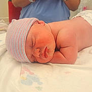 Waylon joined the competition — help win amazing prizes! newborn, baby, sleeping, infant, diaper, hat, hospital, blanket, soft, cute, peaceful, child, person, skin, closeup, portrait, resting, newborn_care, tiny, adorable