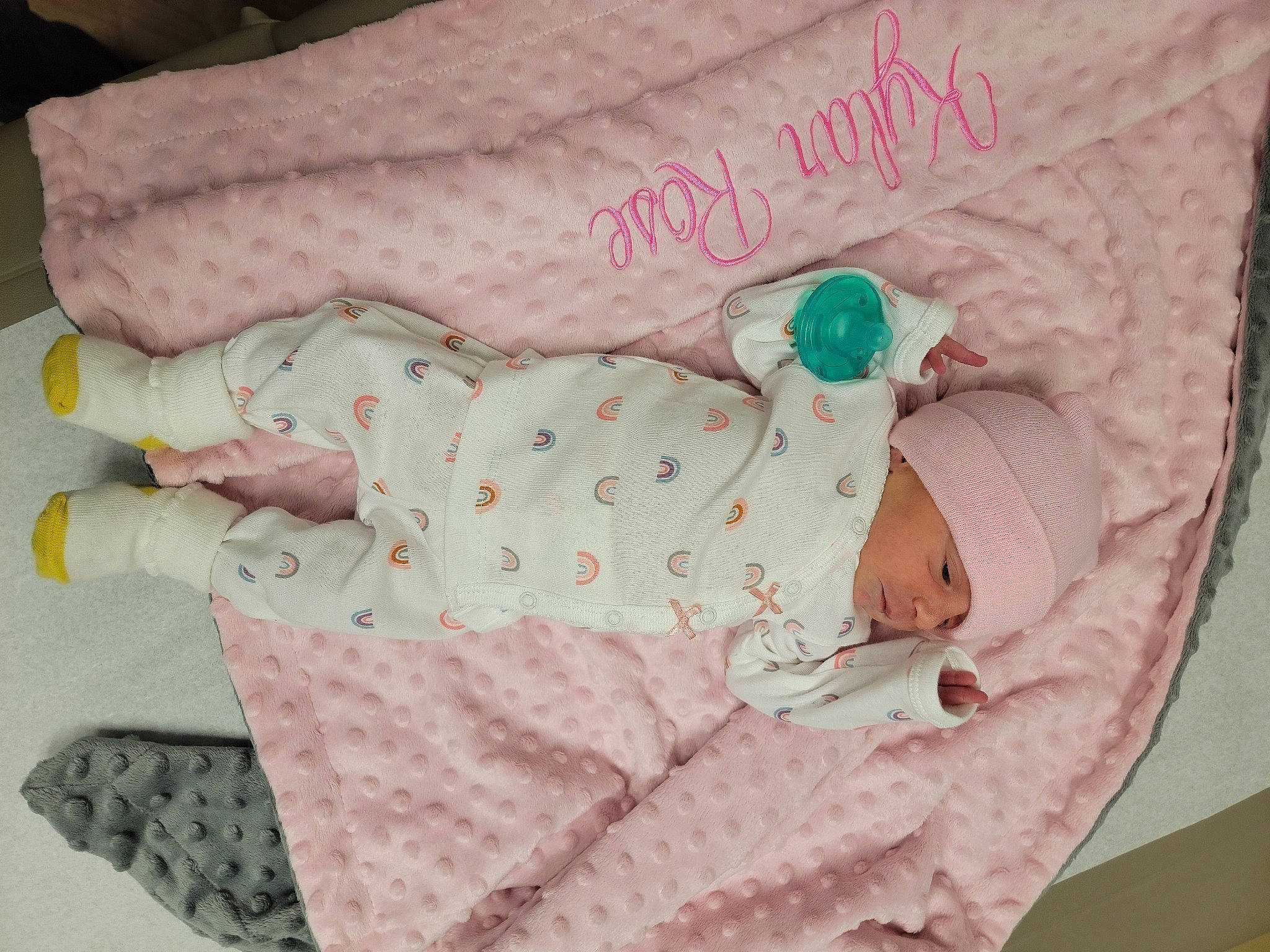 Kylar is registered to the contest to win money with this photo: art, baby, baby_products, baby_safety, baby_sleeping, baby_toddler_clothing, bedding, child, comfort, craft, creative_arts, headwear, linens, magenta, pattern, person, pink, sleeve, textile, toddler