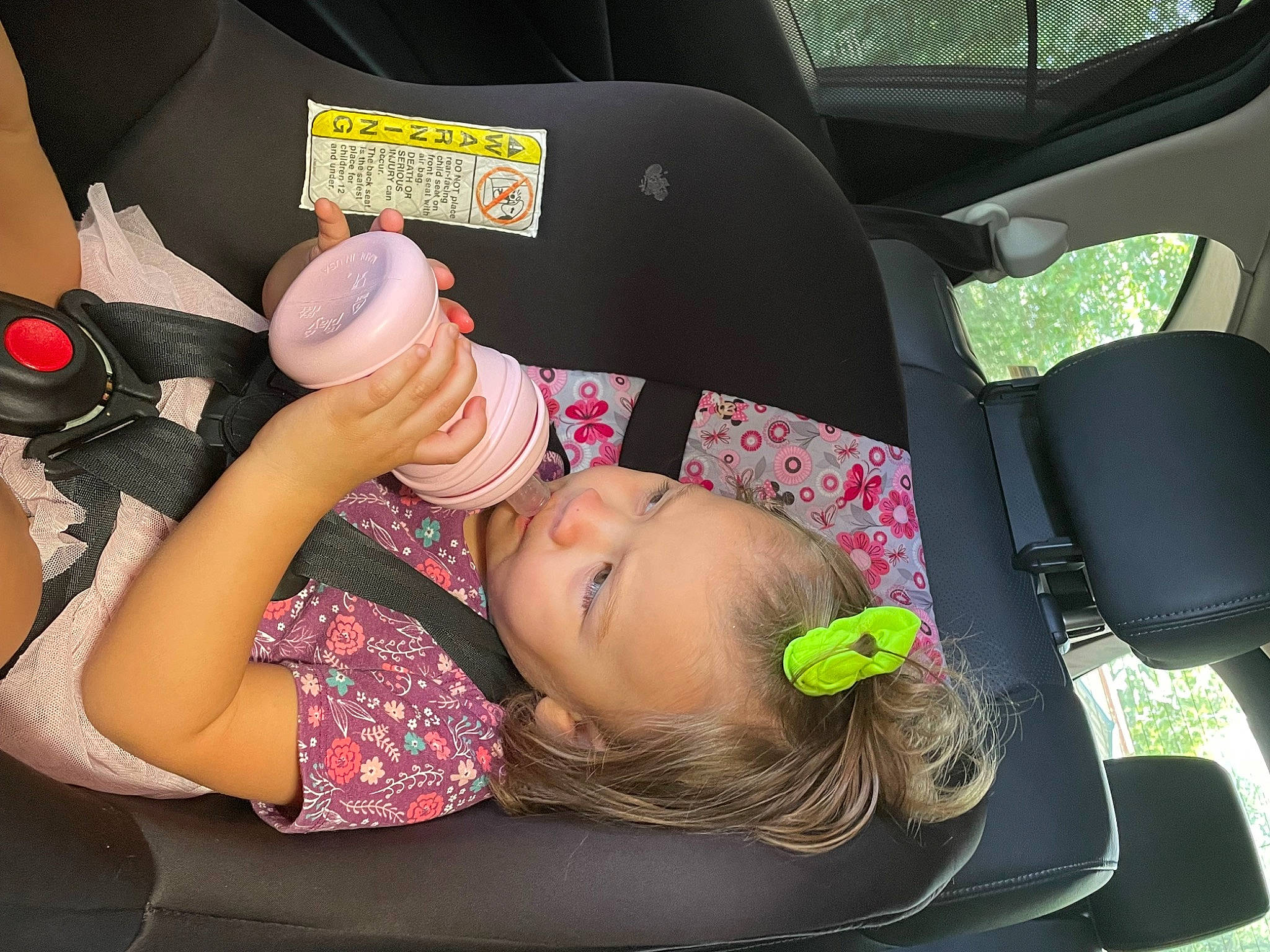 Alison joined the competition — help win amazing prizes! auto_part, baby, baby_carriage, baby_products, baby_toddler_clothing, car_seat, car_seat_cover, child, comfort, family_car, finger, fun, glasses, happy, head_restraint, person, sitting, smile, thigh, toddler