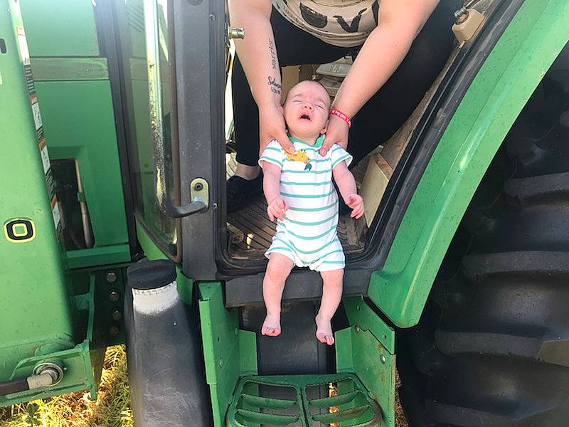 Solomon joined the competition — help win amazing prizes! child, green, person, toddler, vehicle