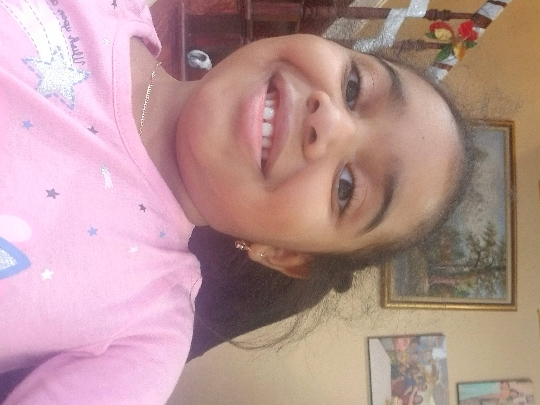 Kendra joined the competition — help win amazing prizes! cheek, chin, ear, eye, eyebrow, eyelash, facial_expression, forehead, hairstyle, happy, iris, jaw, joy, lip, mouth, neck, nose, person, picture_frame, skin