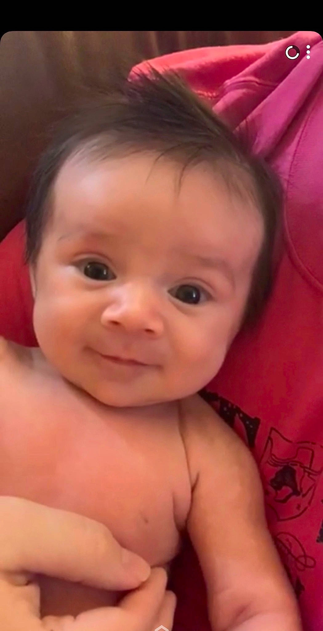 Mireya joined the competition — help win amazing prizes! baby, beauty, cheek, child, chin, close_up, eye, eyebrow, face, facial_expression, forehead, hair, head, lip, mouth, nose, organ, person, pink, skin