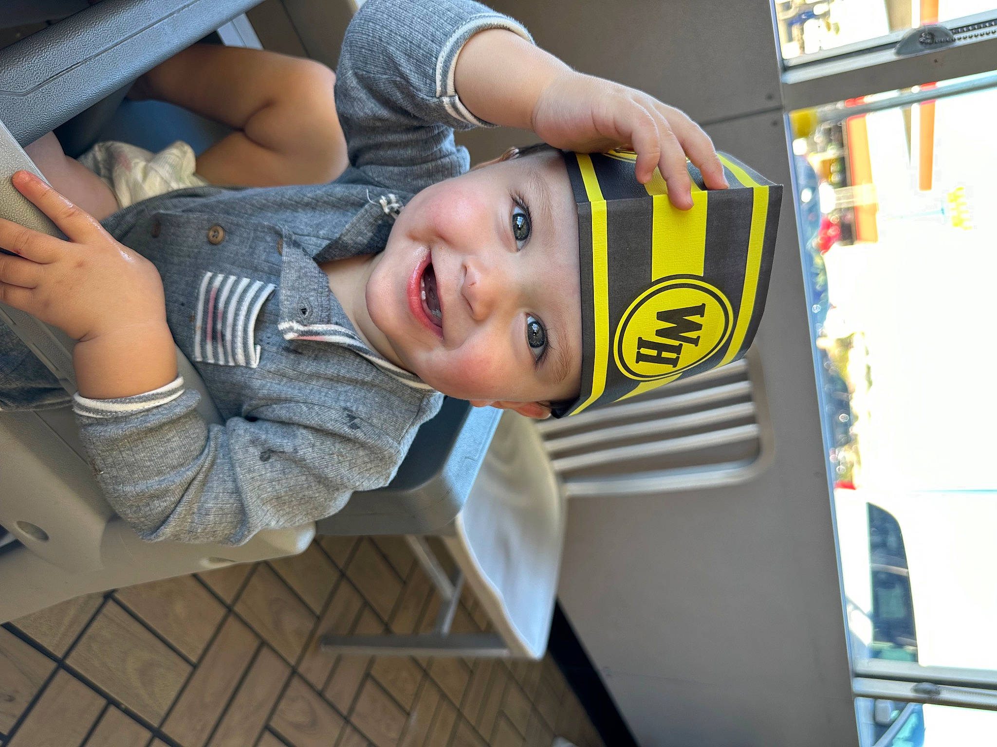 Fernando joined the competition — help win amazing prizes! auto_part, automotive_design, automotive_exterior, automotive_wheel_system, child, elbow, electric_blue, fun, hand, happy, headwear, joy, leisure, luxury_vehicle, motor_vehicle, person, smile, t_shirt, toddler, travel