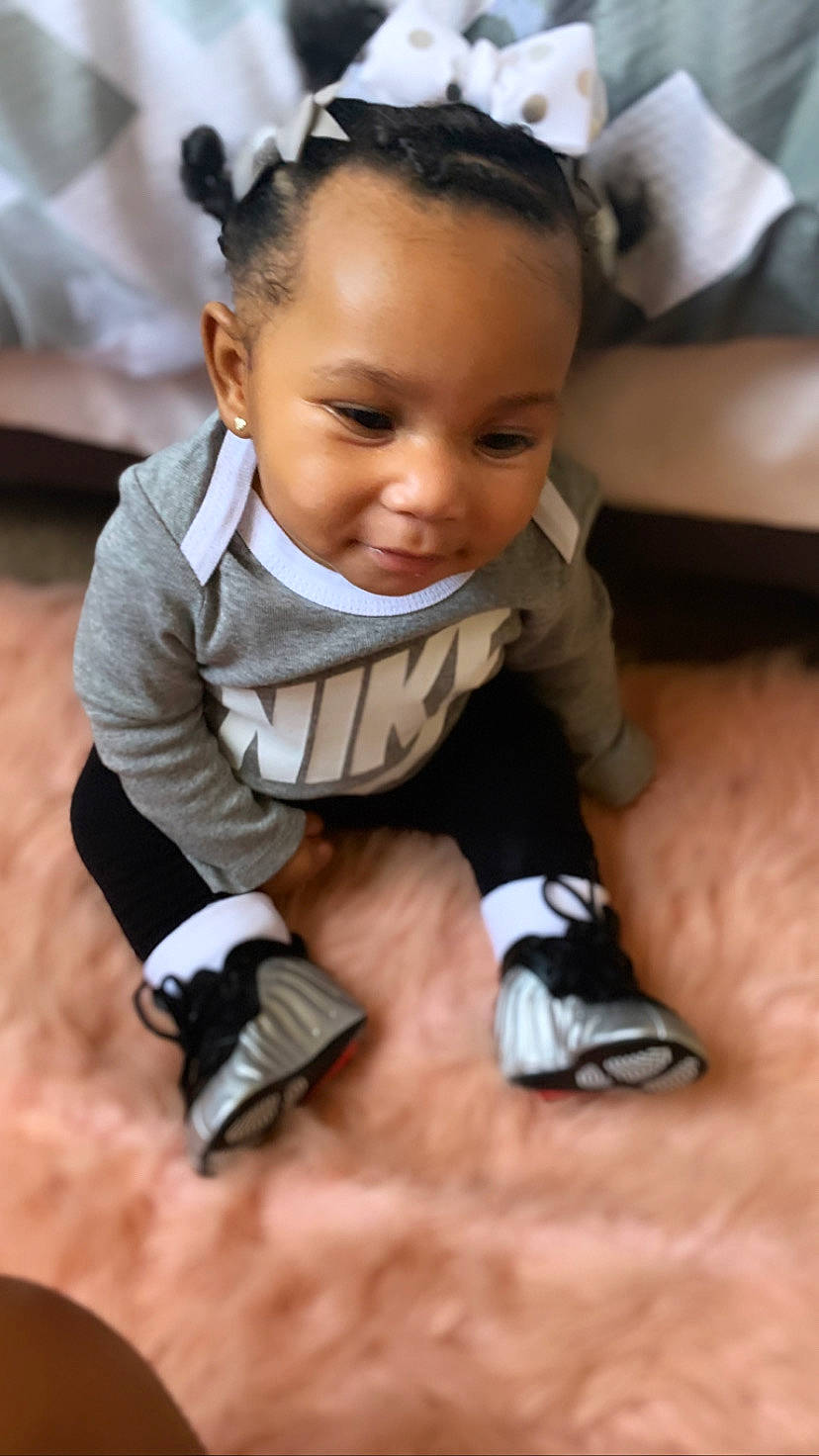 Jalaia joined the competition — help win amazing prizes! baby, cheek, child, person, skin, toddler