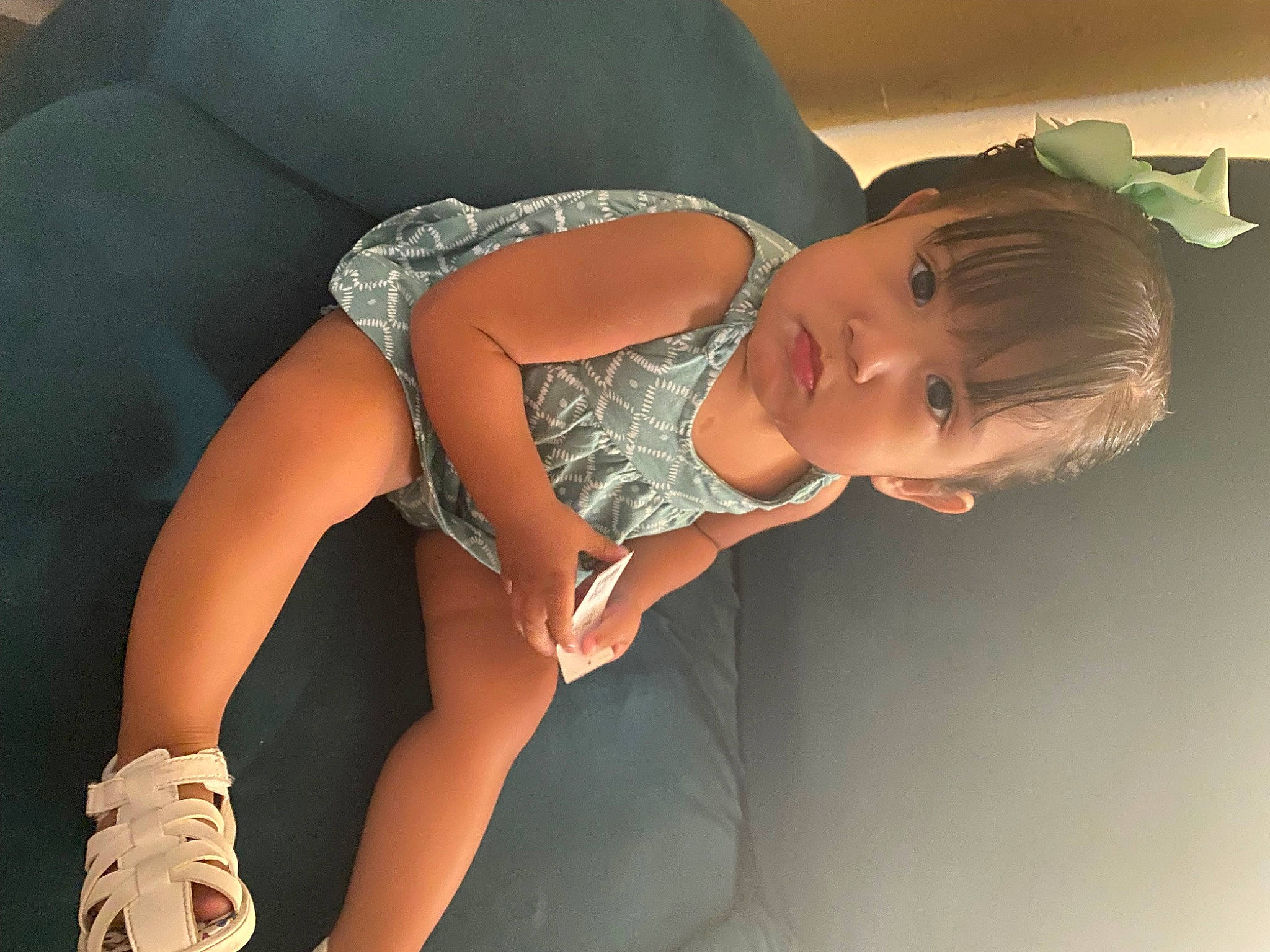 Miah joined the competition — help win amazing prizes! arm, baby, baby_toddler_clothing, black_hair, blond, chest, comfort, dress, elbow, flash_photography, human_body, human_leg, joint, knee, leg, neck, person, shoulder, thigh, toddler