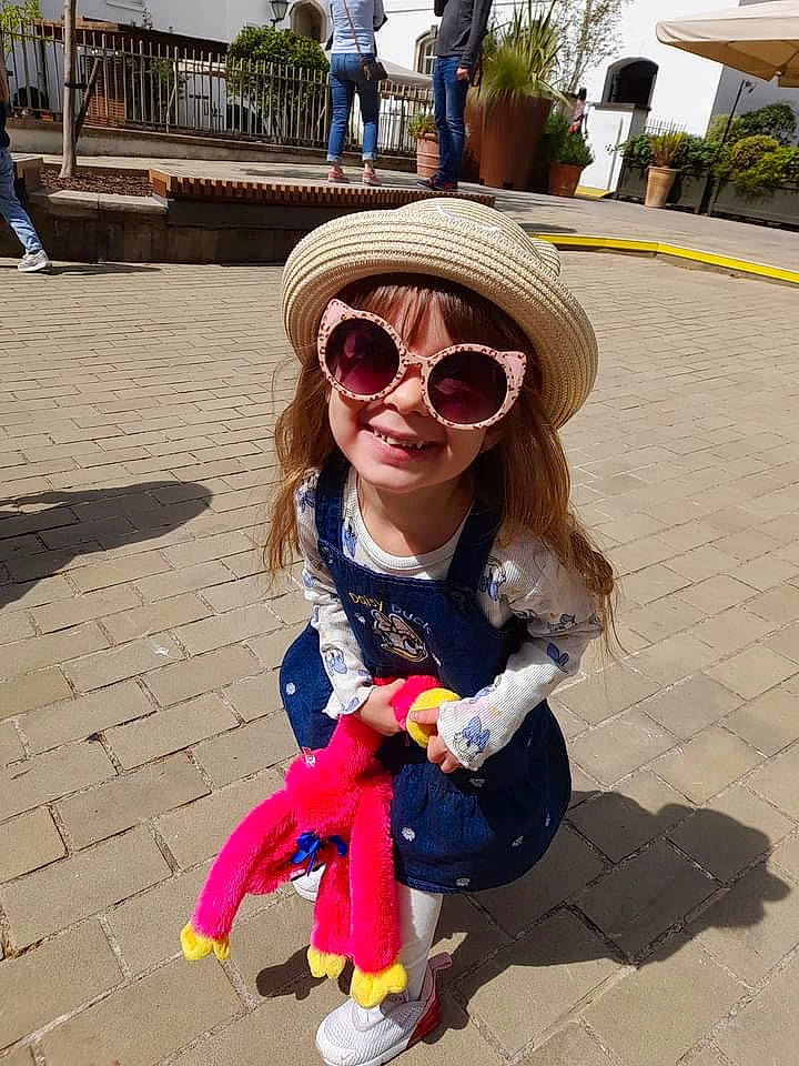 Karina joined the competition — help win amazing prizes! cap, clothing, cool, eyewear, fun, glasses, goggles, happy, hat, headgear, joy, leisure, person, plant, smile, street_fashion, summer, sun_hat, sunglasses, travel