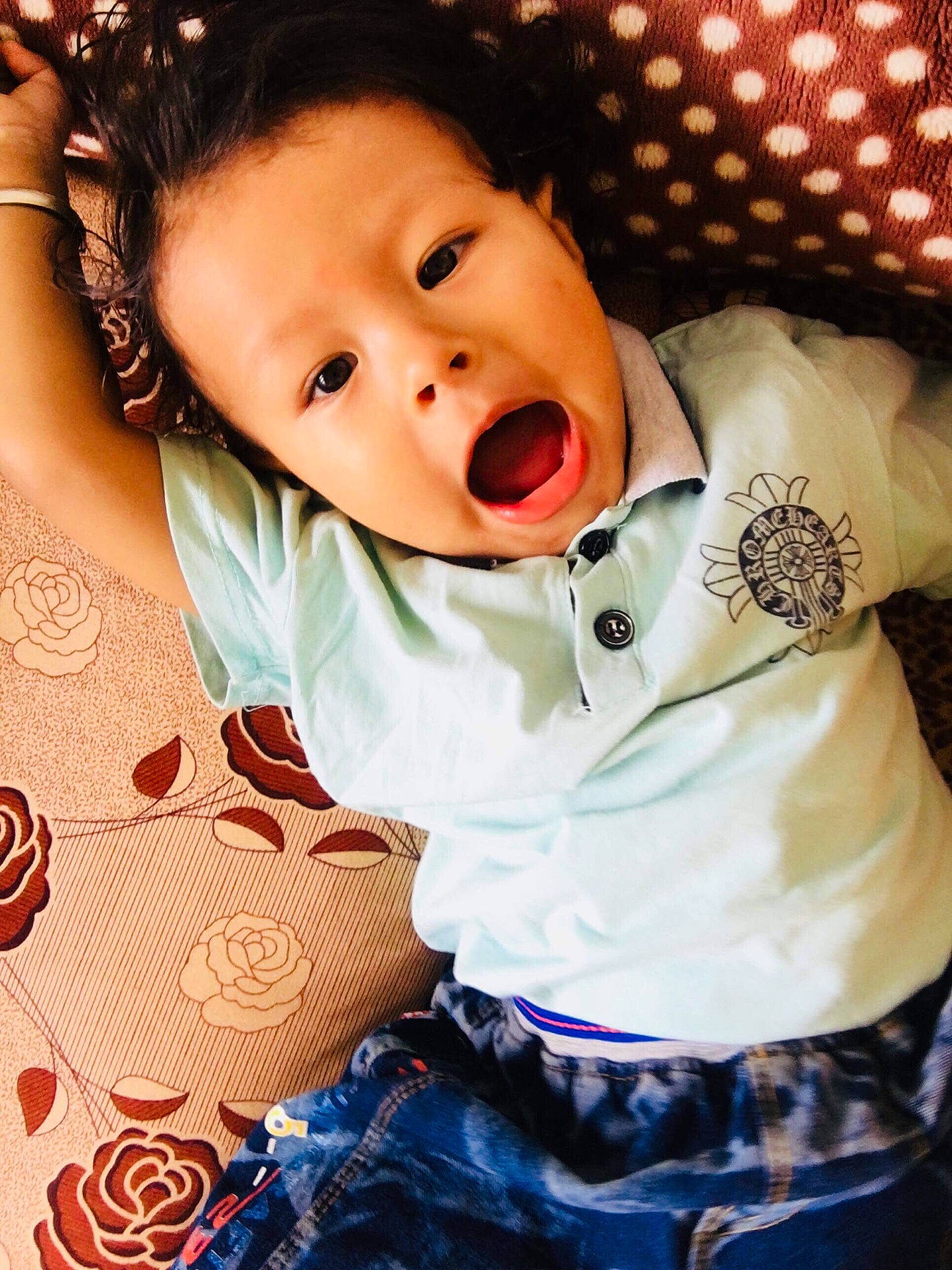 Keshav joined the competition — help win amazing prizes! black_hair, boy, cheek, child, cool, eye, girl, happiness, infant, mouth, nose, person, product, skin, smile, surprise, textile, toddler