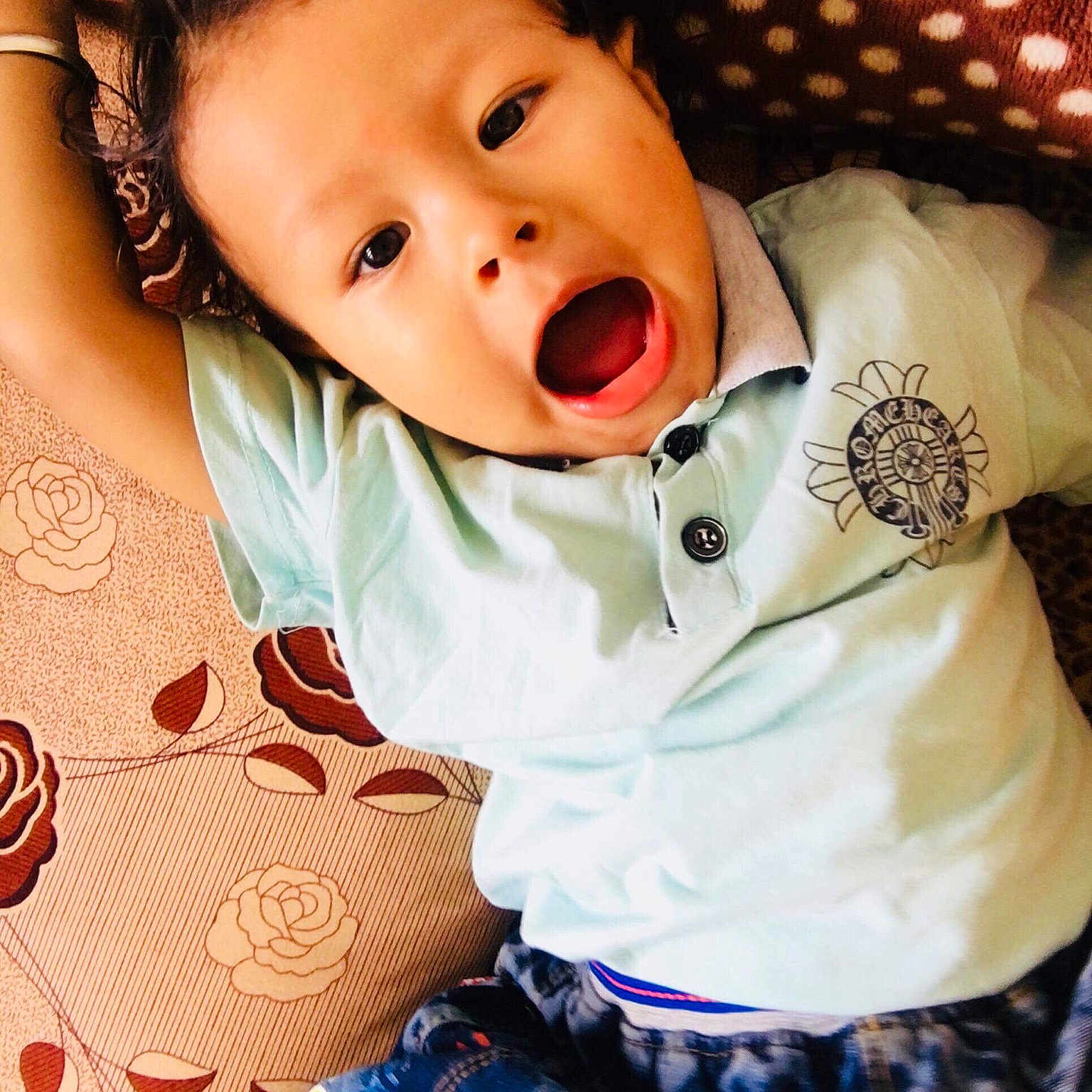 Keshav joined the competition — help win amazing prizes! black_hair, boy, cheek, child, cool, eye, girl, happiness, infant, mouth, nose, person, product, skin, smile, surprise, textile, toddler