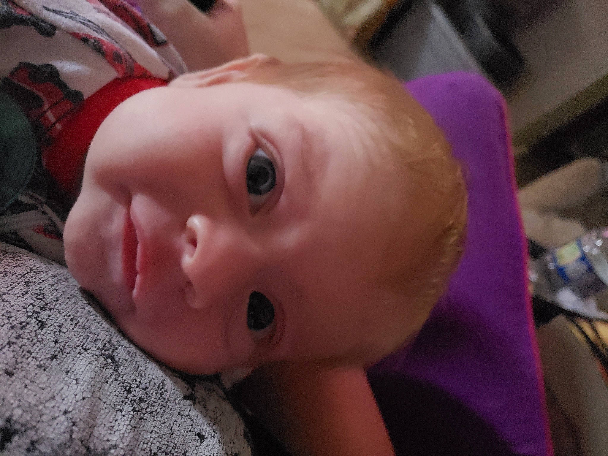 Casper is registered to the contest to win money with this photo: baby, baby_products, baby_toddler_clothing, cheek, child, close_up, ear, eyebrow, eyelash, flash_photography, fun, happy, iris, lip, mouth, neck, nose, person, skin, smile