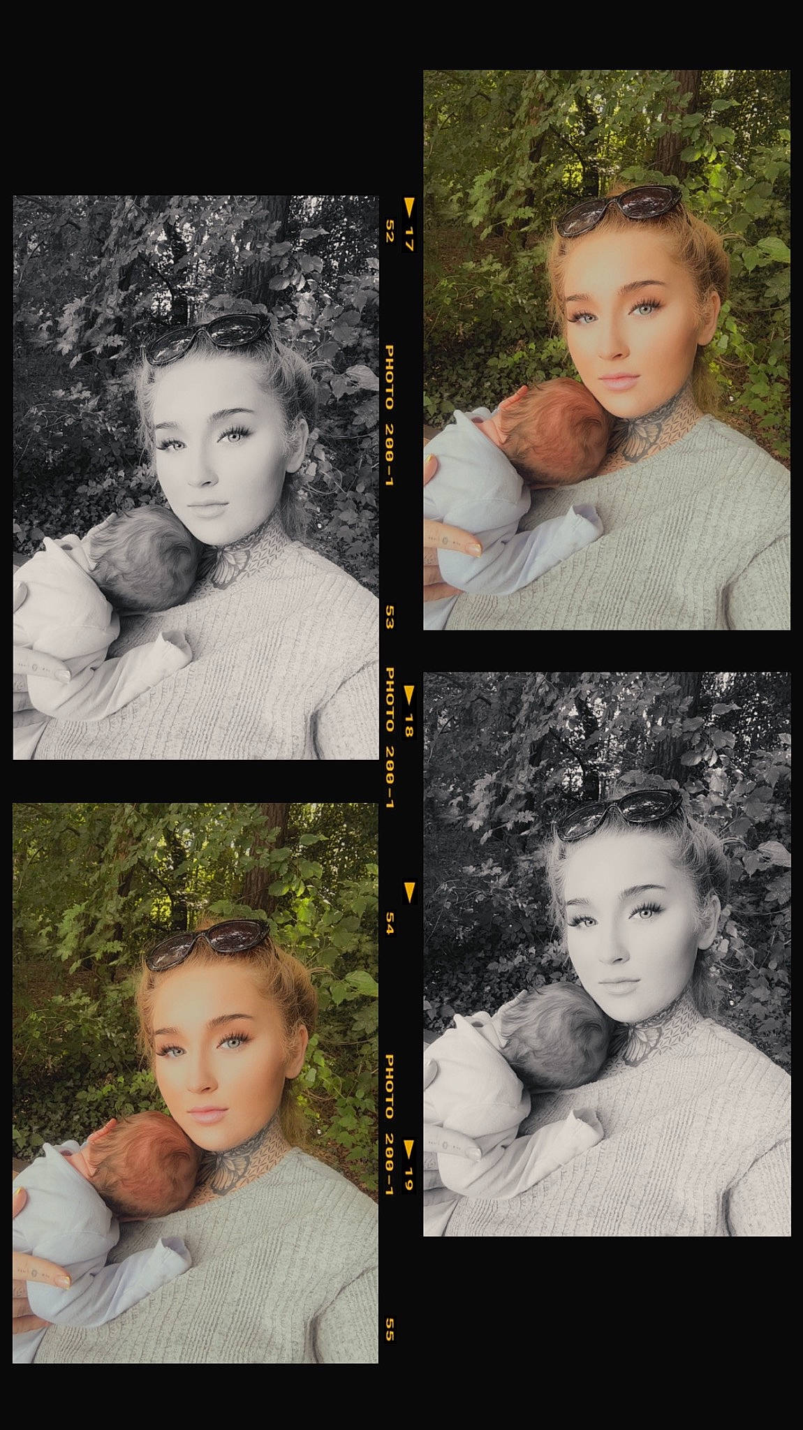 Nellie is registered to the contest to win money with this photo: art, black, chin, collage, eye, face, facial_expression, flash_photography, forehead, gesture, hair, hairstyle, happy, head, human, jaw, people, person, photograph, sleeve