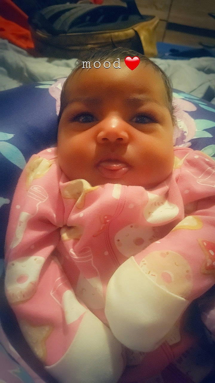 Sevyn joined the competition — help win amazing prizes! baby, baby_products, cheek, chest, child, eyelash, finger, fun, happy, lip, mouth, nail, nose, person, petal, pink, skin, smile, sweetness, thumb