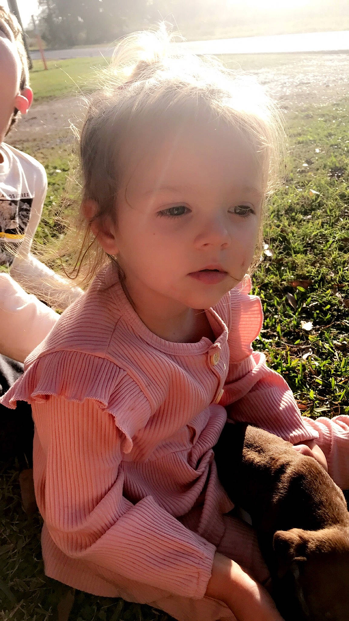 Avahlenn joined the competition — help win amazing prizes! arm, baby_toddler_clothing, cheek, finger, gesture, grass, happy, head, iris, lip, mammal, mouth, nose, people_in_nature, person, pink, plant, skin, summer, toddler