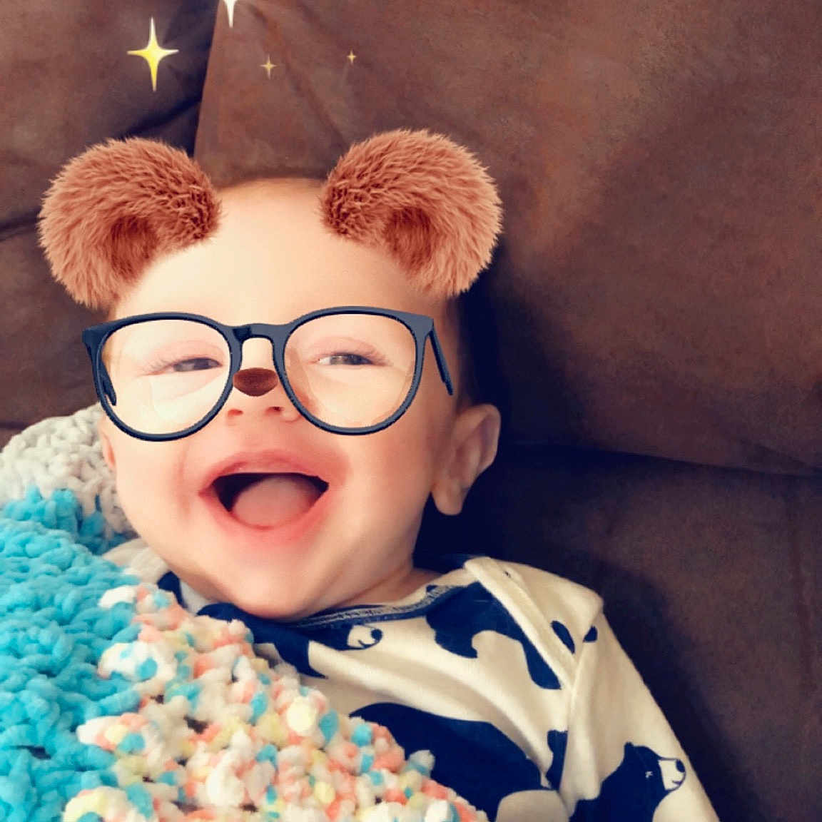 Nathanial joined the competition — help win amazing prizes! blue, cheek, child, cool, ear, eye, eyewear, face, fun, fur, glasses, happy, head, photography, selfie, smile, toddler, vision_care