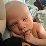 Weston is registered to the contest to win money with this photo: baby, newborn, sleeping, closeup, face, skin, hand, infant, peaceful, resting, human, portrait, soft, cuddled, cute, child, toddler, indoors, blanket, person
