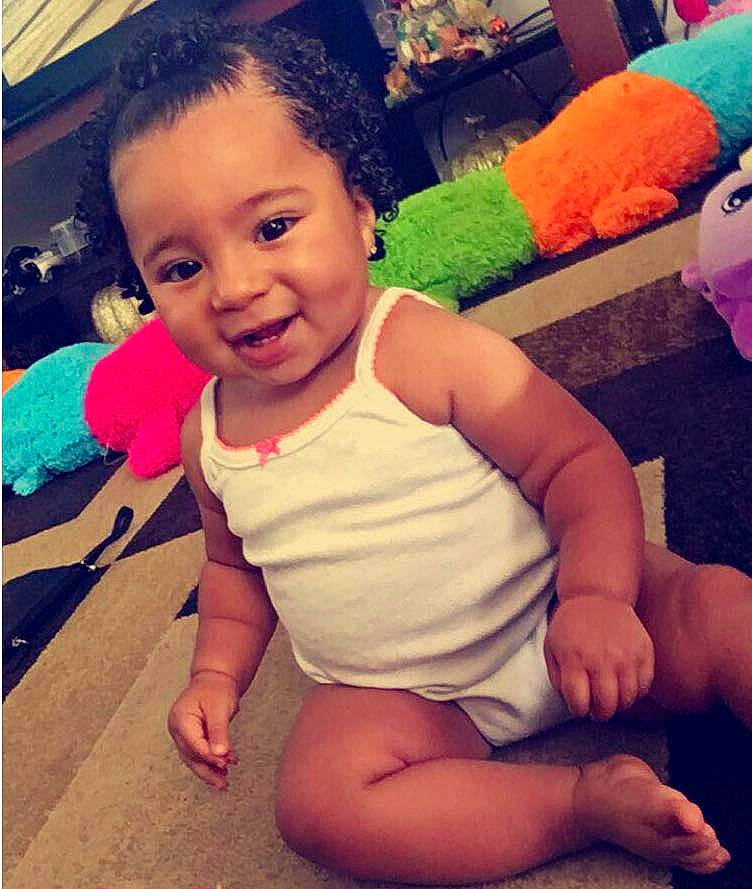 Jaylah joined the competition — help win amazing prizes! arm, baby, cheek, child, cool, face, head, joy, leg, person, play, sitting, skin, smile, thigh, toddler