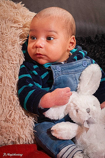 Tayron participe au concours pour gagner de l'argent avec cette photo : baby, baby_products, baby_toddler_clothing, baby_toys, cheek, child, comfort, fur, mammal, person, plush, rabbits_and_hares, stuffed_toy, textile, toddler, toy, wool