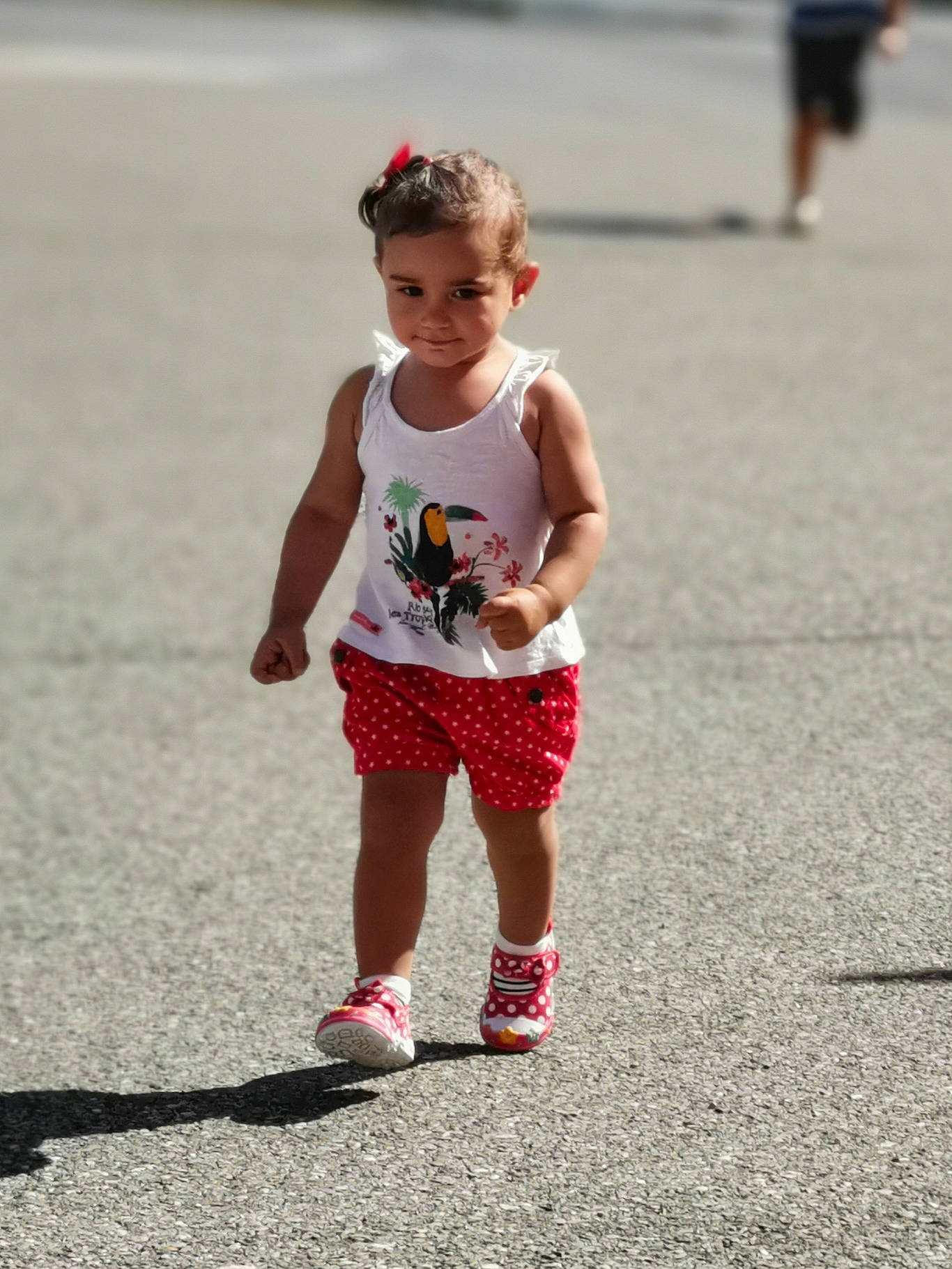 Angela participe au concours pour gagner de l'argent avec cette photo :