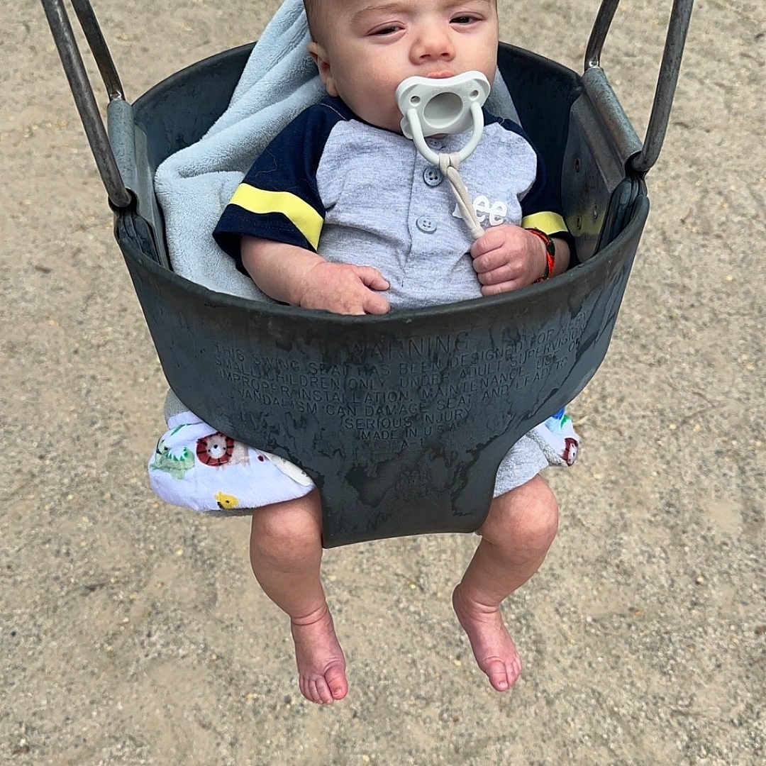 Amias joined the competition — help win amazing prizes! baby, city, face, grass, head, nature, outdoorplayarea, outdoors, park, person, photography, plant, playarea, portrait, road, sitting, soil, street, toy, urban