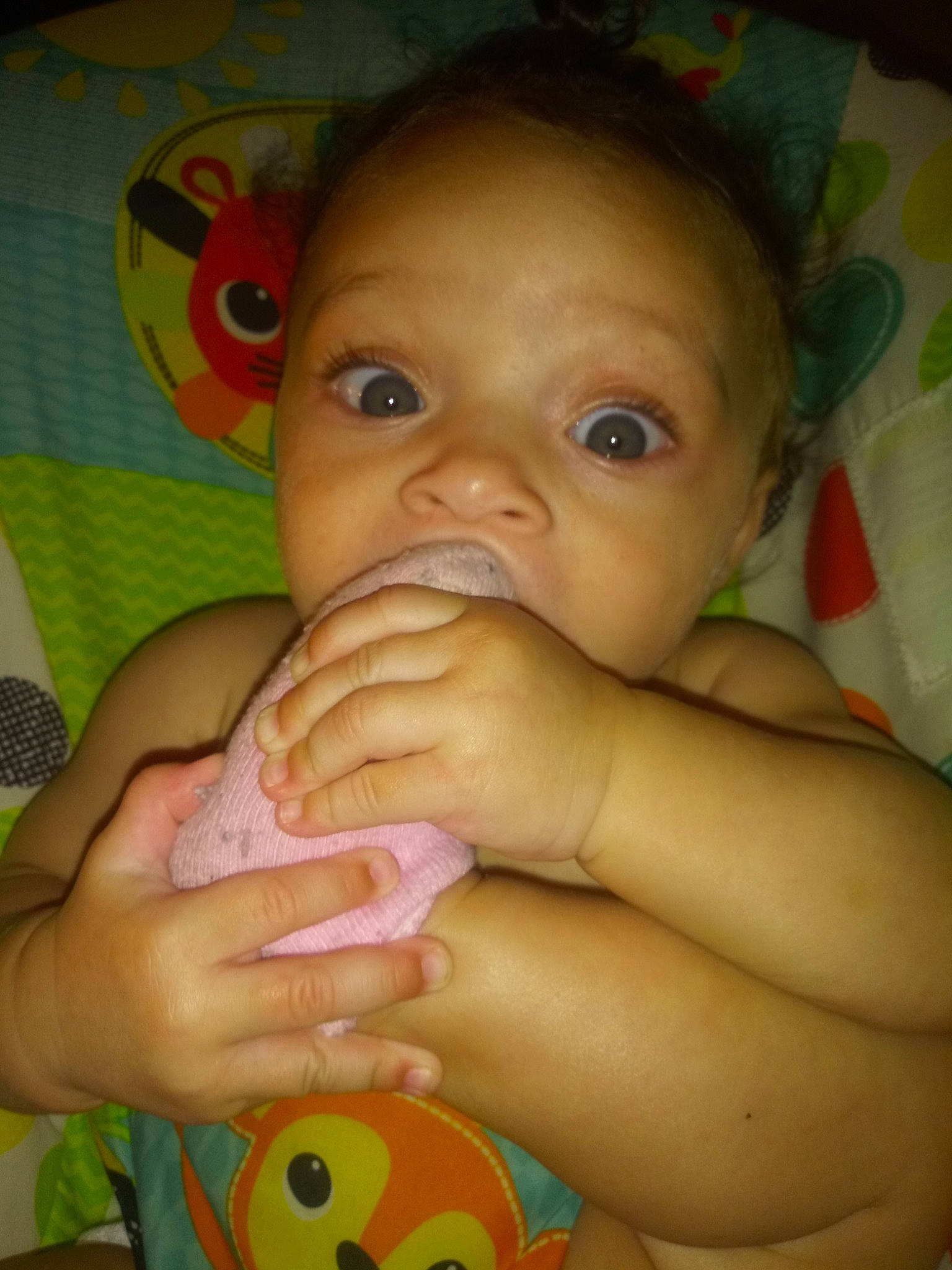 Alaysia joined the competition — help win amazing prizes! baby, baby_products, baby_toys, cheek, child, eye, eyebrow, face, finger, forehead, hand, head, iris, lip, mouth, nose, person, product, skin, toddler