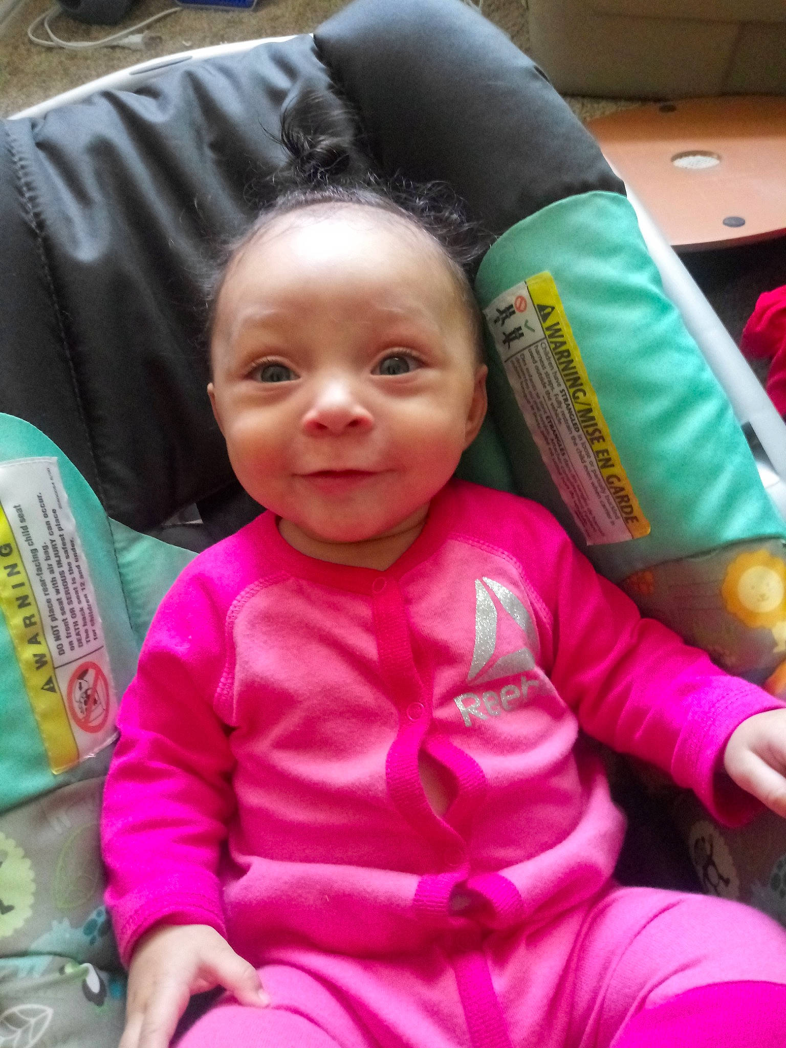 Alaysia joined the competition — help win amazing prizes! baby, child, person, pink, toddler