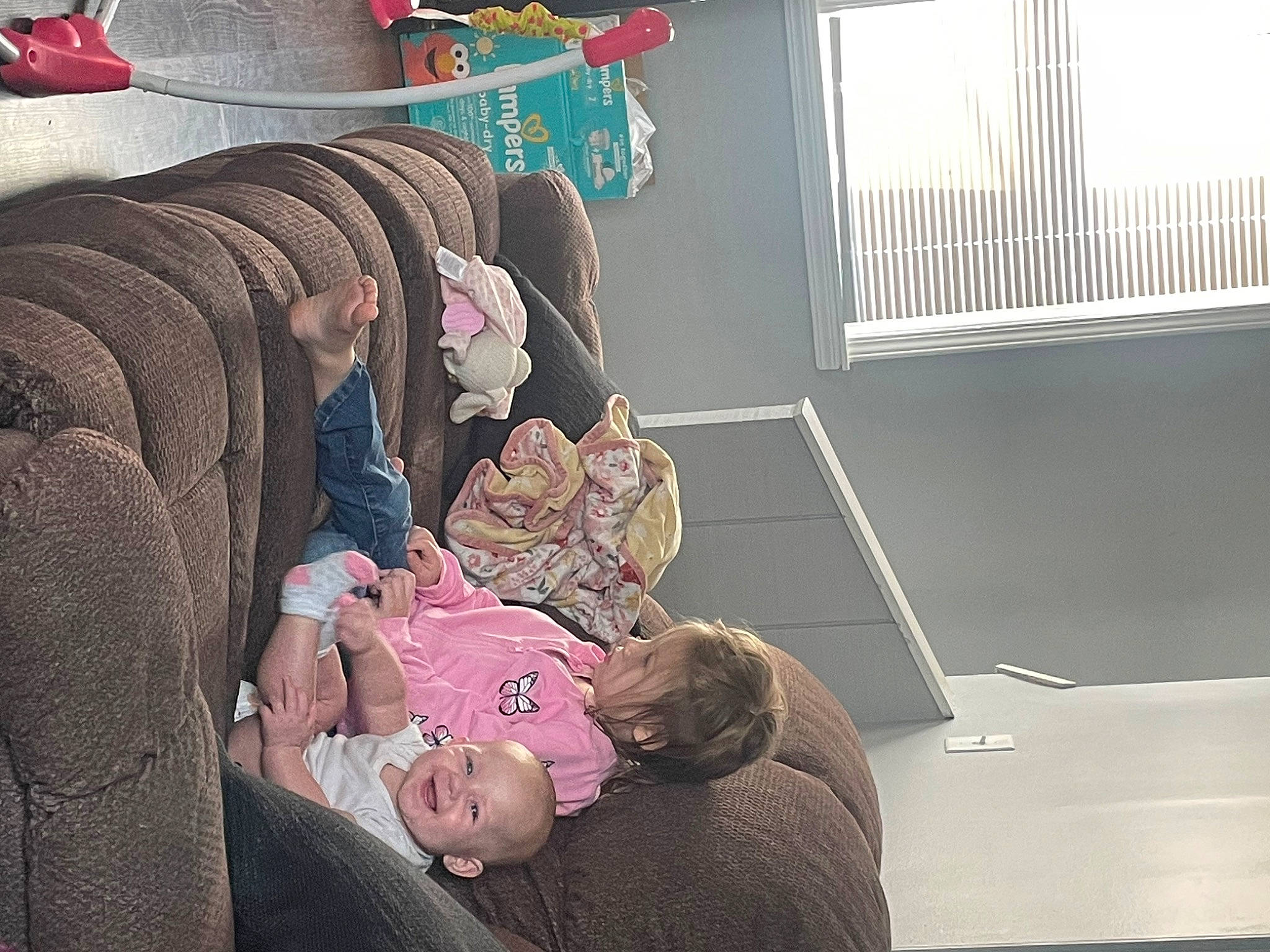 Harper joined the competition — help win amazing prizes! baby, baby_products, baby_toddler_clothing, child, comfort, flooring, joy, lap, nap, person, room, sitting, toddler