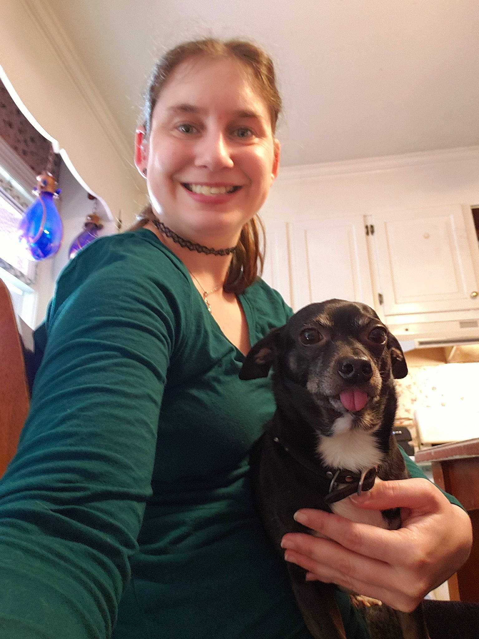 Yoda joined the competition — help win amazing prizes! canidae, carnivore, companion_dog, dog, dog_breed, ear, fawn, gesture, pit_bull, puppy, puppy_love, selfie, skin, smile, sporting_group, staffordshire_bull_terrier, tooth