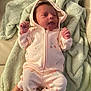 Rayellie-Marie is registered to the contest to win money with this photo: baby, infant, blanket, couch, clothing, hoodie, pink, soft, hand, feet, sleepwear, newborn, person, indoors, cute, comfort, resting, portrait, warm, fabric
