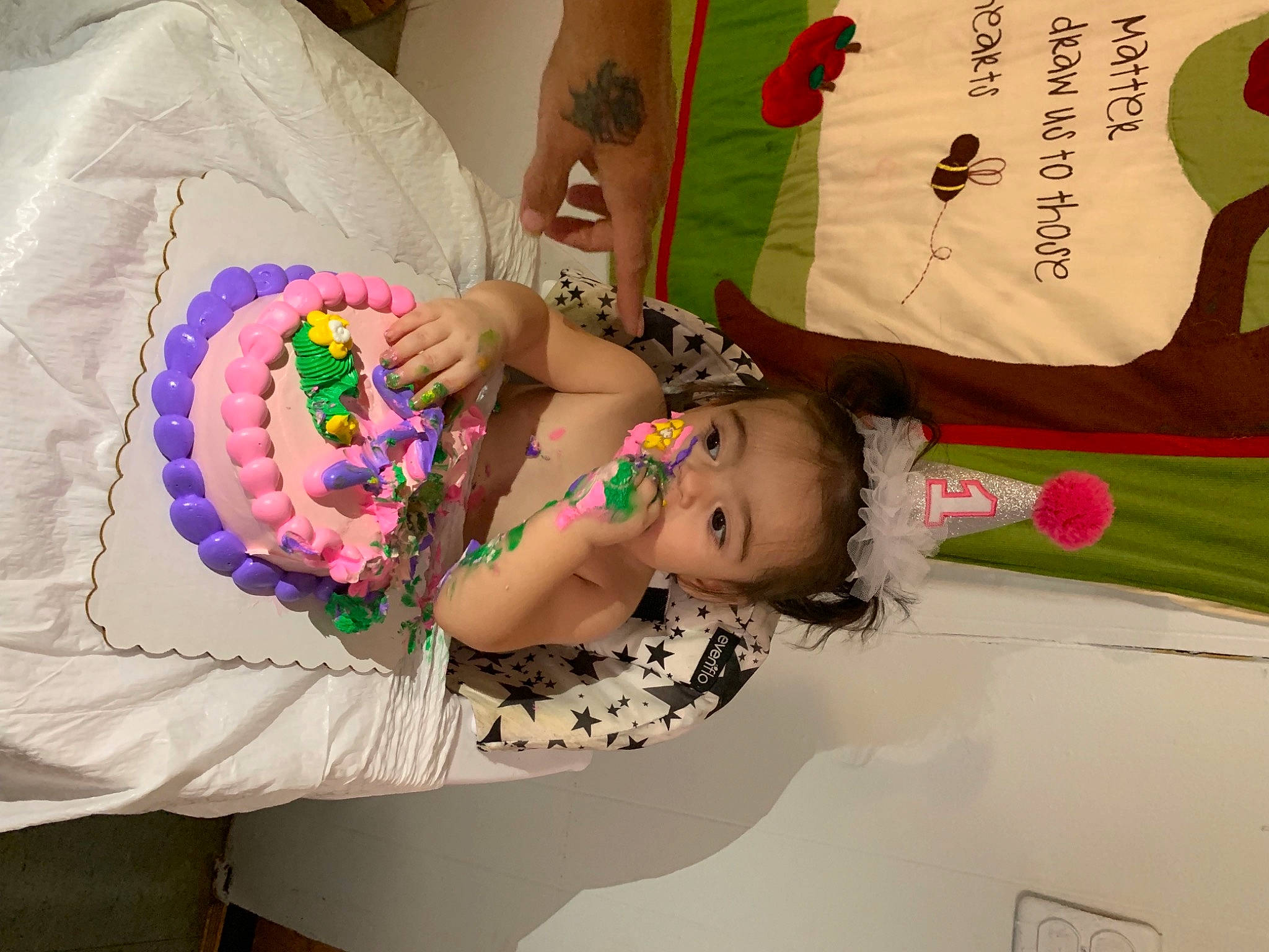 Ganellda joined the competition — help win amazing prizes! baby, baby_toddler_clothing, coquelicot, costume_accessory, embellishment, eyelash, hair_accessory, headpiece, lei, person, petal, pink, sweetness, textile, toddler