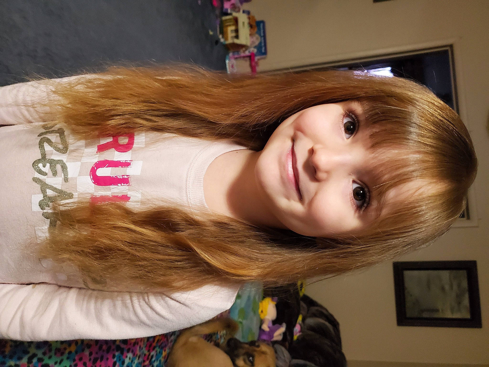 Jordynn is registered to the contest to win money with this photo: blond, brown_hair, cheek, chin, eye, eyebrow, eyelash, happy, head, iris, joy, layered_hair, lip, long_hair, mouth, neck, nose, person, picture_frame, skin