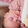 Yvana participe au concours pour gagner de l'argent avec cette photo : baby, sleeping, face, pink, lace, clothing, hand, infant, closeup, soft, peaceful, cute, portrait, child, skin, nap, resting, toddler, young, indoors