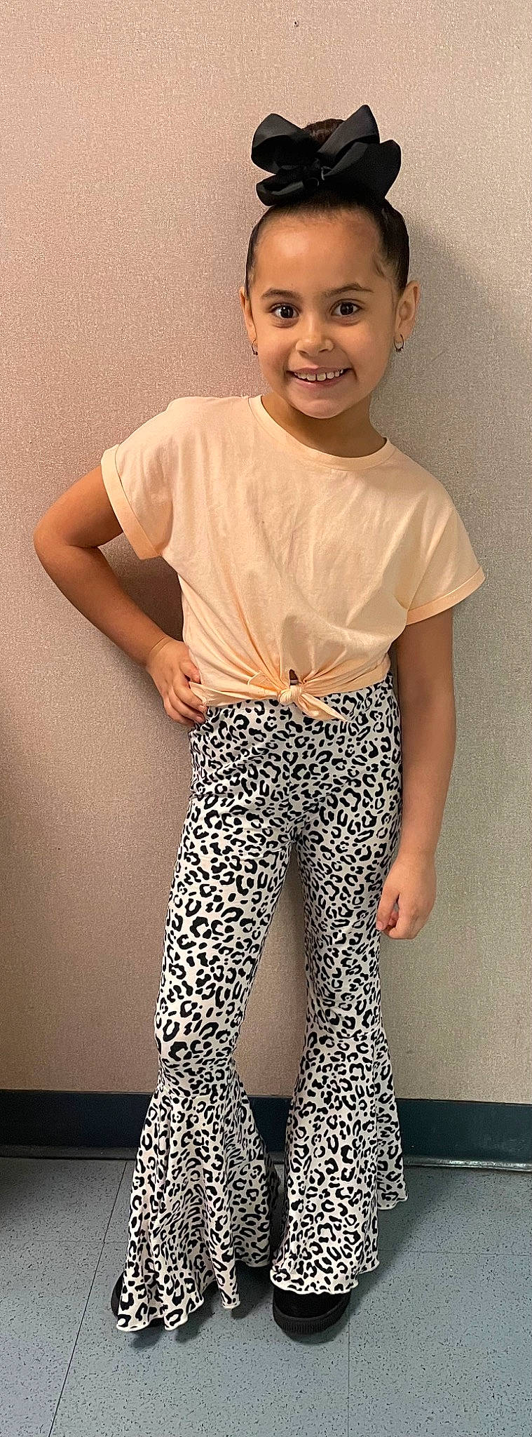 Audrianna joined the competition — help win amazing prizes! active_pants, baby_toddler_clothing, belt, denim, electric_blue, fashion_design, happy, human_leg, joy, knee, pattern, person, sleeve, smile, sportswear, standing, t_shirt, thigh, toddler, trunk