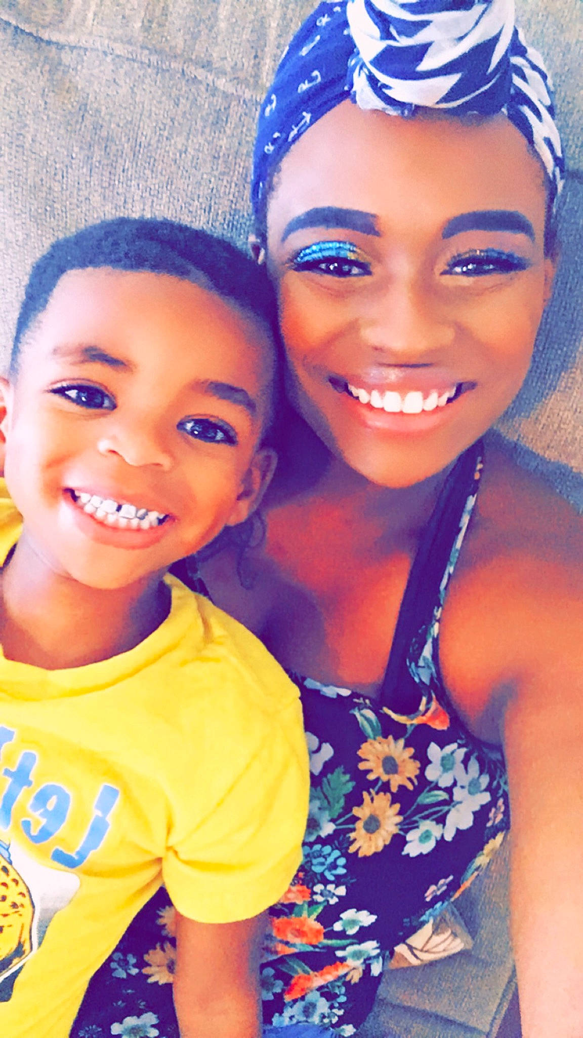 Jabari joined the competition — help win amazing prizes! child, child_model, daughter, eyebrow, face, facial_expression, forehead, friendship, fun, hair_accessory, happy, headgear, headwear, joy, person, photography, selfie, sibling, skin, smile