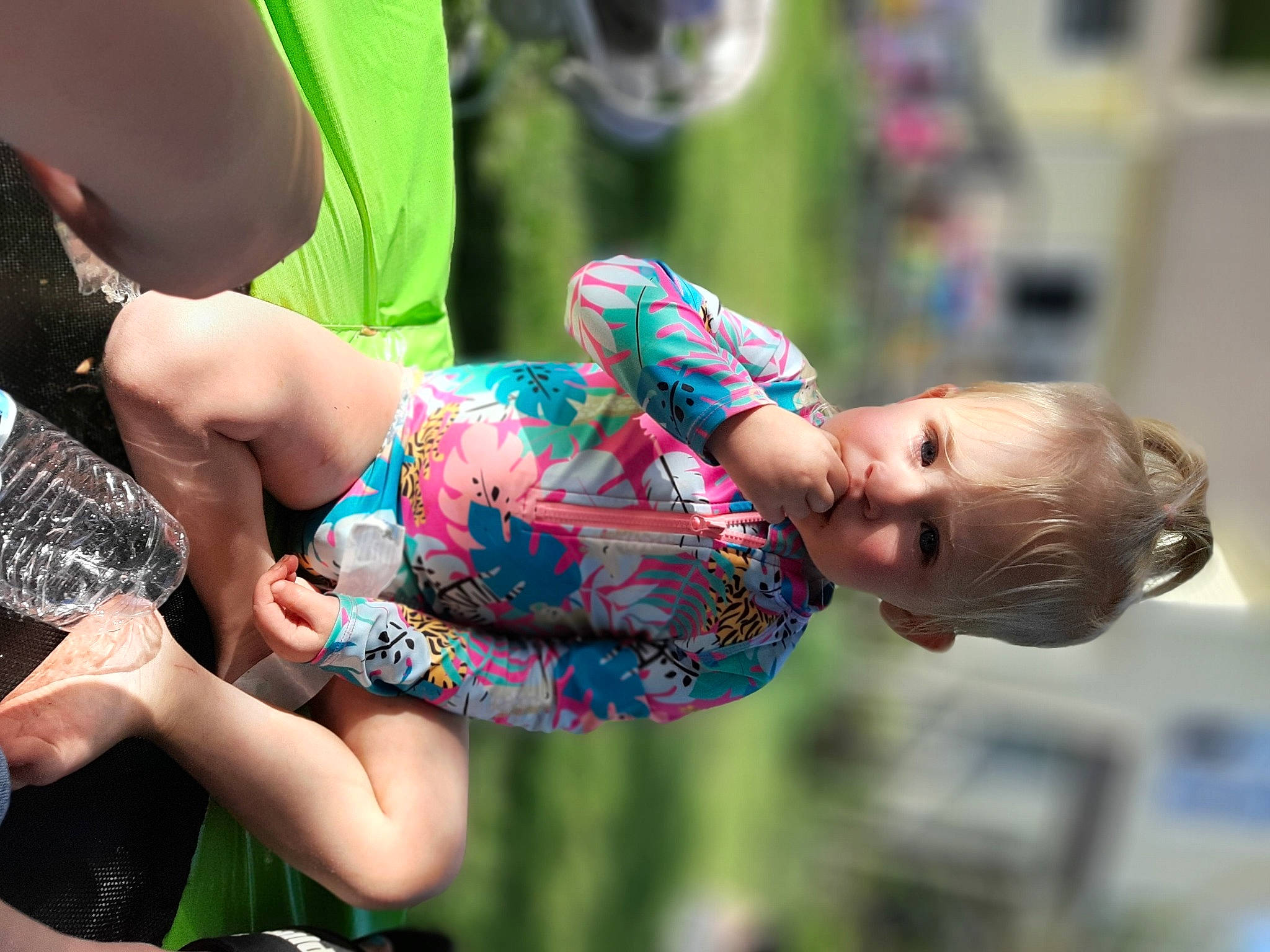 Nova joined the competition — help win amazing prizes! baby, child, competition_event, event, eyewear, fun, glasses, grass, happy, human_leg, leisure, person, public_event, recreation, sitting, sunglasses, thigh, toddler, tree, vacation
