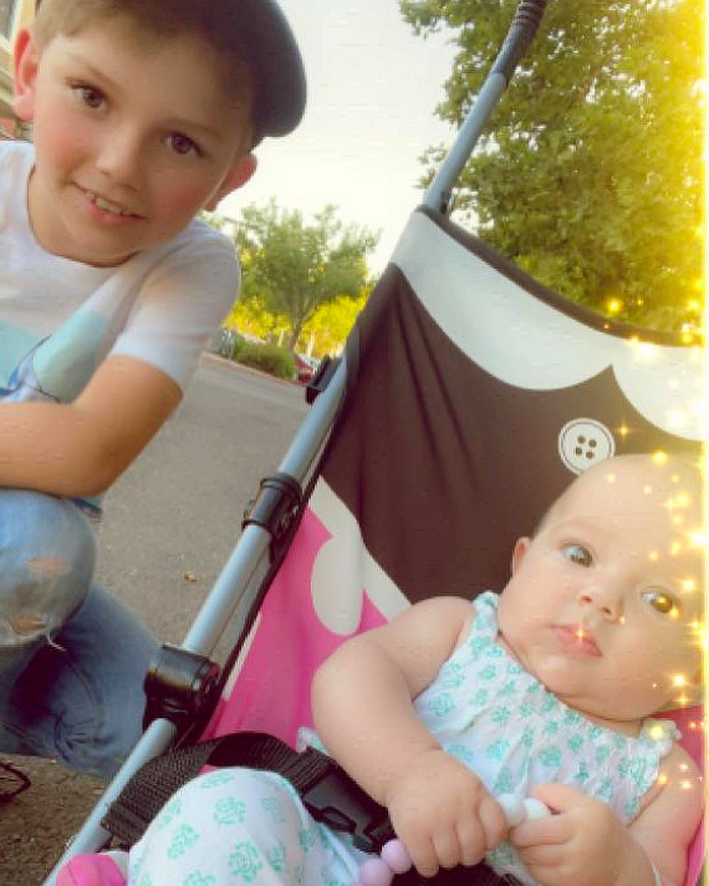 Prince is registered to the contest to win money with this photo: baby, baby_carriage, baby_toddler_clothing, beauty, eye, face, finger, fun, grass, happy, joy, leisure, morning, people_in_nature, person, plant, product, recreation, skin, toddler