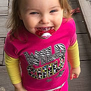 Jennie joined the competition — help win amazing prizes! arm, cheek, child, cool, eye, fun, girl, happiness, infant, lip, magenta, mouth, organ, pink, product, purple, red, skin, smile, toddler