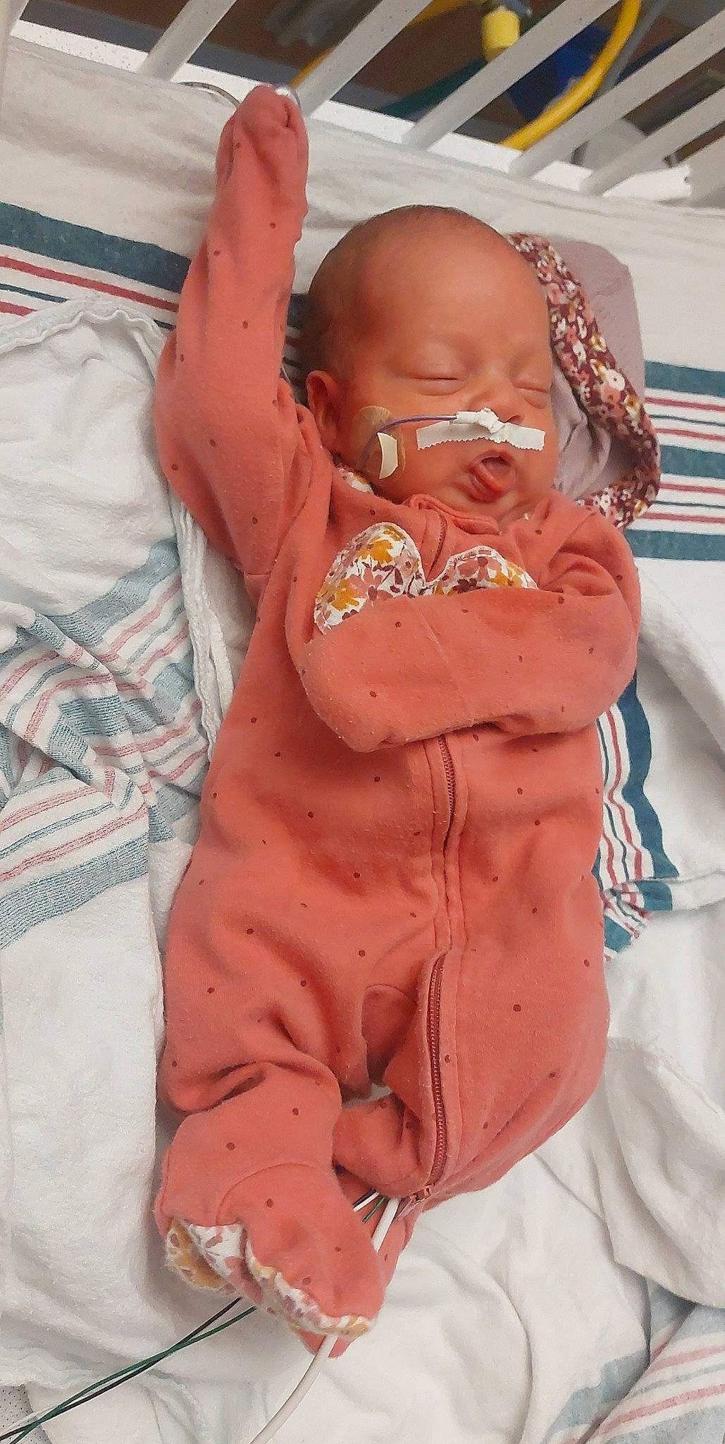 Storm joined the competition — help win amazing prizes! abdomen, baby, baby_products, baby_safety, baby_sleeping, baby_toddler_clothing, cheek, chest, child, comfort, eye, head, human_body, linens, mouth, pattern, peach, person, skin, sleeve