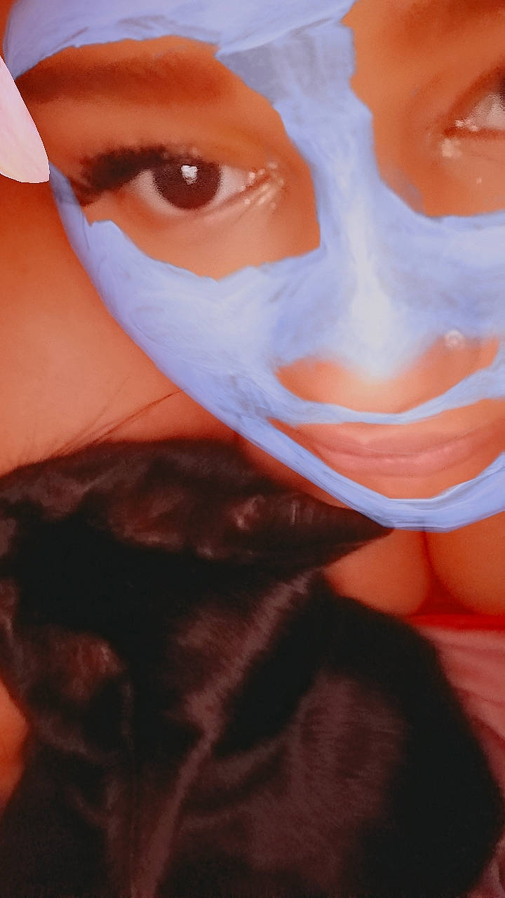 Alvin is registered to the contest to win money with this photo: art, close_up, cool, electric_blue, eyebrow, eyelash, eyewear, flesh, fur, iris, jaw, mouth, neck, no_expression, nose, orange, paint, peach, personal_protective_equipment, selfie