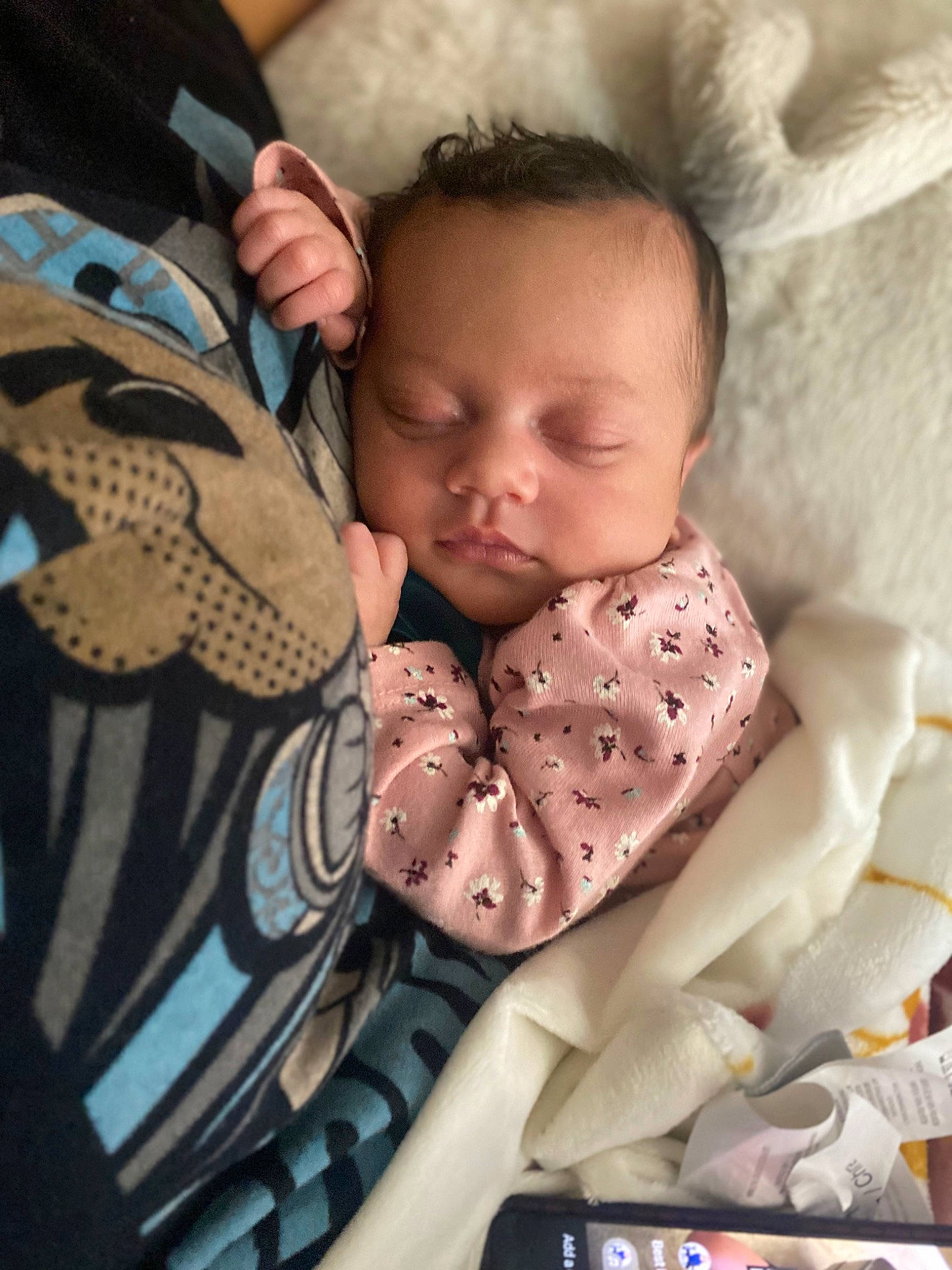 Eliana is registered to the contest to win money with this photo: baby, baby_carriage, baby_products, baby_sleeping, baby_toddler_clothing, bag, bedtime, cheek, child, comfort, fashion_accessory, happy, iris, linens, pattern, person, portrait_photography, sitting, sleep, textile