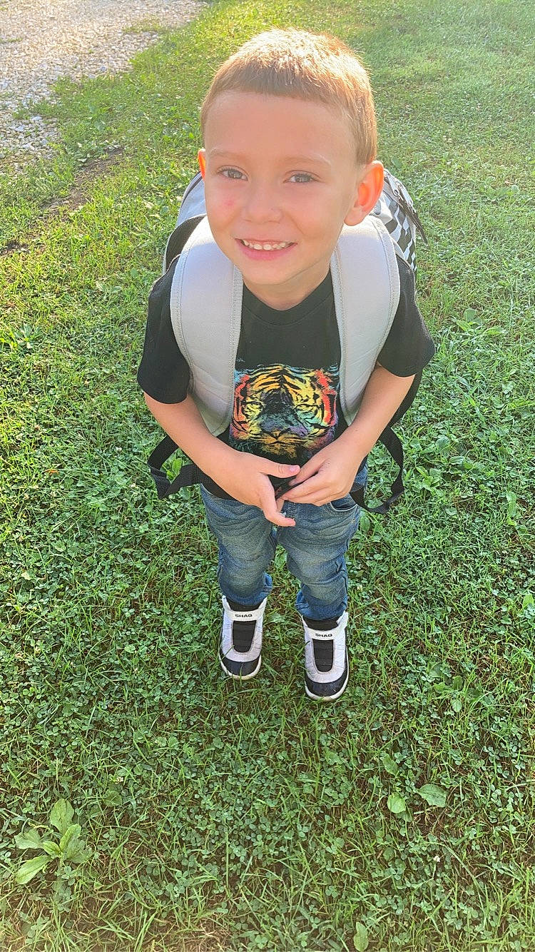 Braxton joined the competition — help win amazing prizes! baby_toddler_clothing, child, clothing, eye, flash_photography, fun, grass, grassland, happy, jeans, joy, lawn, leg, pattern, people_in_nature, person, plant, sleeve, smile, soil