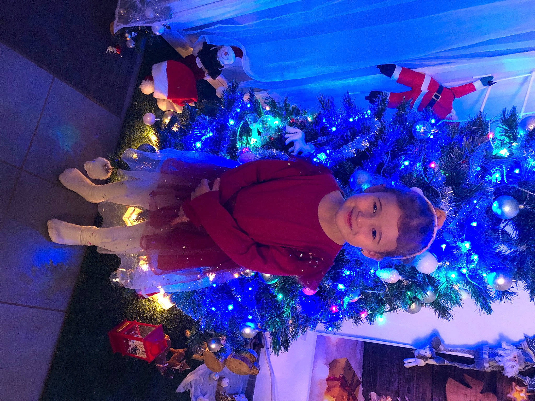 Emy a rejoint le concours — aidez-le/la à gagner de superbes lots ! blue, christmas, christmas_decoration, christmas_eve, christmas_ornament, christmas_tree, electric_blue, event, fun, holiday, holiday_ornament, joy, light, ornament, person, plant, purple, red, sky, tradition