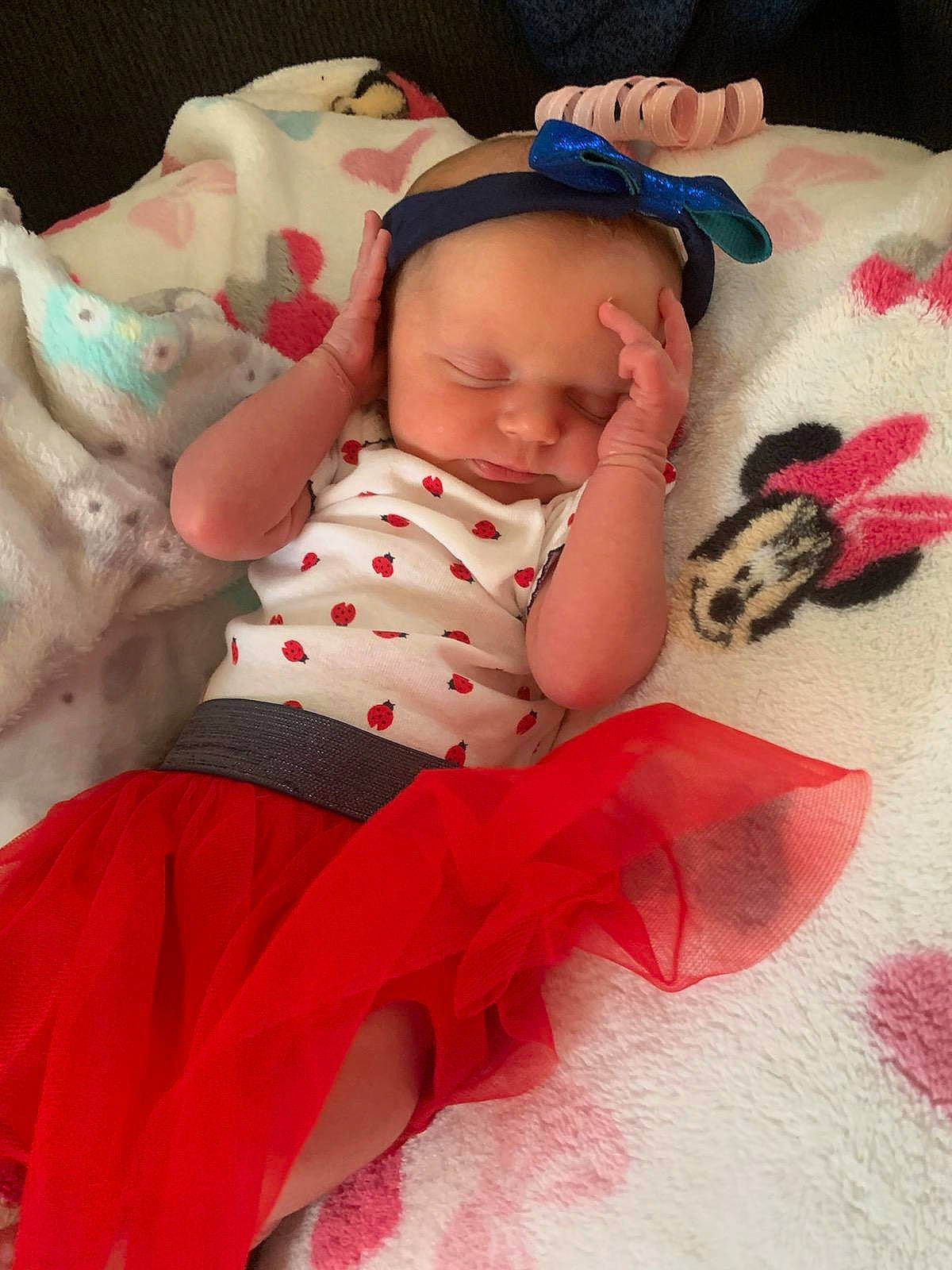 Aliza joined the competition — help win amazing prizes! baby, baby_products, baby_sleeping, baby_toddler_clothing, cheek, child, comfort, hand, happy, headwear, human_body, human_leg, linens, magenta, pattern, person, pink, skin, sleeve, sock