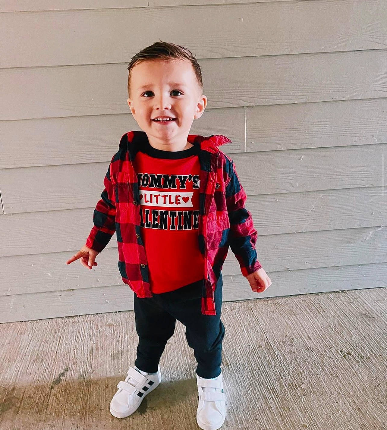 Sterling joined the competition — help win amazing prizes! active_pants, baby, baby_toddler_clothing, clothing, cool, electric_blue, face, flooring, happy, jersey, joy, knee, outerwear, pattern, person, sleeve, smile, sportswear, t_shirt, toddler