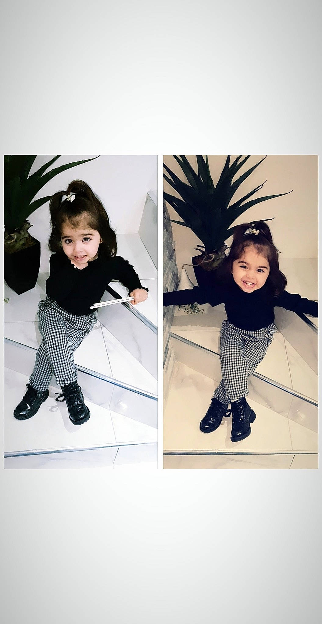 Lya a rejoint le concours — aidez-le/la à gagner de superbes lots ! arecales, baby_toddler_clothing, black, black_hair, costume, costume_accessory, design, fashion_design, hair_accessory, joy, pattern, person, style