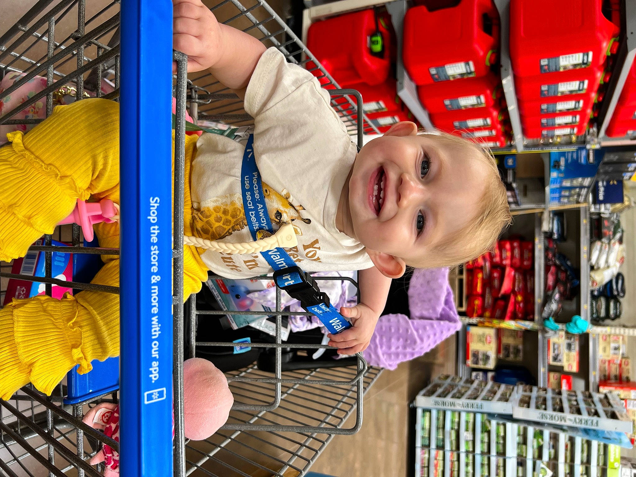 Jocelyn joined the competition — help win amazing prizes! amusement_ride, beauty, blue, child, chin, city, customer, fun, happy, joy, leisure, nonbuilding_structure, organ, person, play, recreation, retail, smile, snapshot, t_shirt