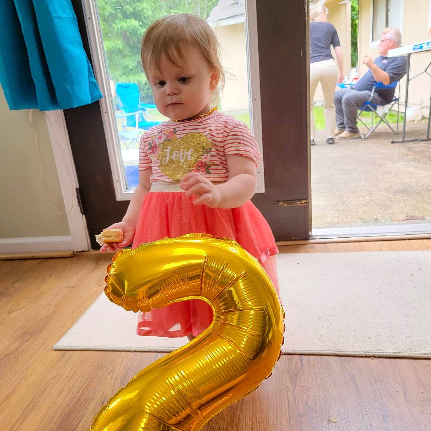 Luciana joined the competition — help win amazing prizes! baby_toddler_clothing, banana, banana_family, blurred, child, event, fun, green, happy, human_leg, leisure, person, python, recreation, reptile, scaled_reptile, serpent, shorts, snake, thigh